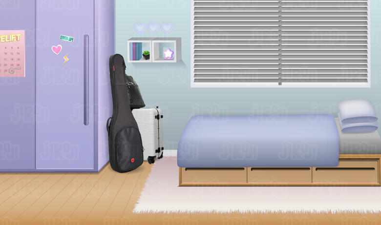 Lovelift's Purple and Green Dorm (3-zone)
